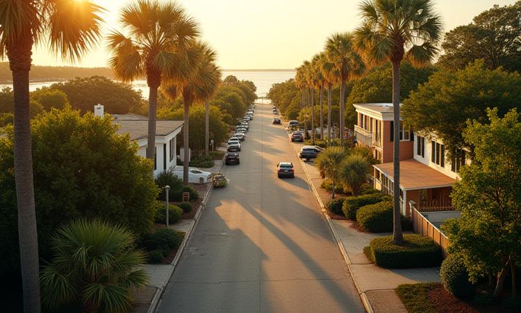Map showing the location of ELIZABETH L BUCK in Isle of Palms, SC